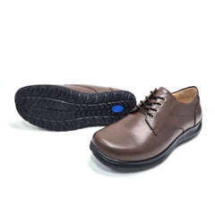 Zapato Diabético Con Cordón Cafe