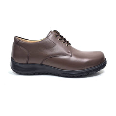 Zapato Diabético Con Cordón Cafe
