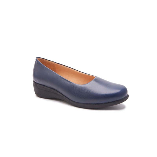 Mocasín Reina de cuero 3335