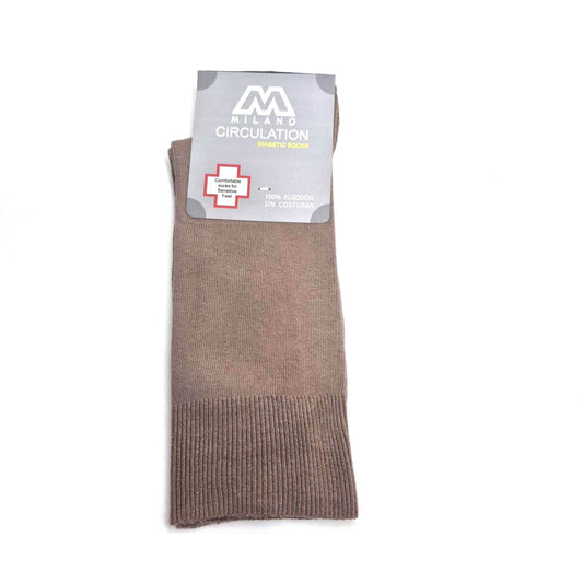 Calcetines para Diabéticos beige