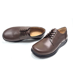 Zapato Diabético Con Cordón Cafe
