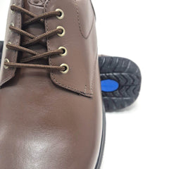 Zapato Diabético Con Cordón Cafe