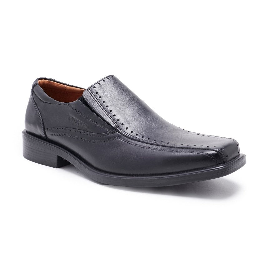 Zapato Mocasín Náutico Hombre Cuero X-Light Dockwalk Negro