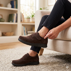Zapato Para Diabéticos Overland 100% Badana Natural